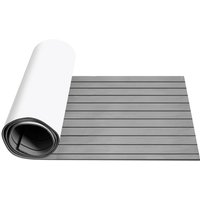 Swanew Bodenbelag Matte Deck Teppich eva Schaum Teak Yacht Selbstklebend Fußboden Deck Matte Grau 240x90cm von VINGO