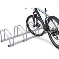 Fahrradständer für 2-6 FahrräderReifenbreite Mehrfachständer Aufstellständer Fahrrad Ständer, Variante:5 Fahrräder von VINGO