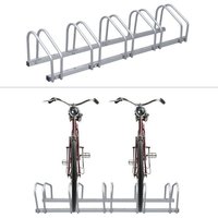 Fahrradständer für 5 Fahrräder Fahrräde Aufstellständer Fahrradhalter Mehrfachständer Räder mtb - Vingo Fahrradständer für 5 Fahrräder Fahrräde Aufstellständer Fahrradhalter Mehrfachständer Räder mtb - Vingo von VINGO