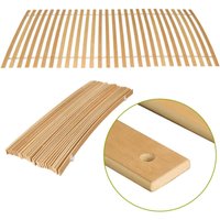 Lattenrost Rollrost Rahmenlos 90x200cm mit 28 Latten Belastbar bis ca. 150 kg von VINGO