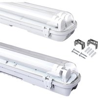 Led Feuchtraumleuchte 60cm Leuchtstoff BürolMMHDpe Wannenleuchte Keller BadlMMHDpe - Hengda von HENGDA