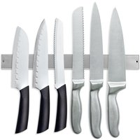 Swanew Magnetleiste Küchen Messerhalter Messer blöcke Magnetleiste Werkzeughalter Edelstahl 40cm von VINGO