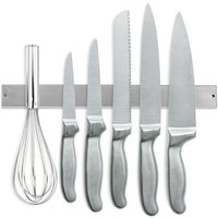 Messerhalter Messerleiste Magnetleiste Messerleiste Edelstahl 40cm 1er - Vingo Messerhalter Messerleiste Magnetleiste Messerleiste Edelstahl 40cm 1er - Vingo von VINGO
