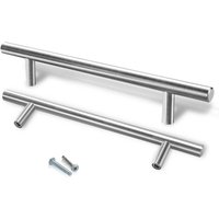 Vingo - Möbelgriffe Schrankgriff Schublade Modernen Stangengriff Tür 188x128x10MM 100 Stück von VINGO
