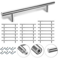 Vingo - Möbelgriffe Schrankgriff Schublade Modernen Stangengriff Tür 220x160x10MM 10 Stück von VINGO
