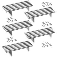 Swanew Möbelgriffe Schrankgriffe Küche Schrankgriff Bad Küchengriff Büro Türgriff 156x96x10MM 20 Stück von WOLKETON