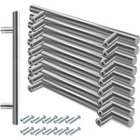 Swanew Möbelgriffe Schrankgriffe Küche Schrankgriff Bad Küchengriff Büro Türgriff 220x160x10MM 20 Stück von WOLKETON