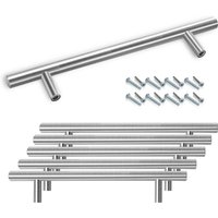 Swanew Möbelgriffe Schrankgriffe Küche Schrankgriff Bad Küchengriff Büro Türgriff 220x160x12MM 50 Stück von WOLKETON