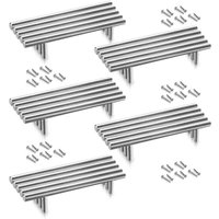 Swanew Möbelgriffe Schrankgriffe Küchengriff Design Möbelgriff Schrank Schrankgriff 156x96x10MM 20 Stück von WOLKETON