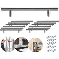 Swanew Möbelgriffe Schrankgriffe Küchengriff Design Möbelgriff Schrank Schrankgriff 156x96x10MM 50 Stück von VINGO