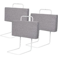 Vingo - swanew Rausfallschutz 3x Bett Kinder Baby Bettgitter mit 5-Loch Verstellbare Höhenverstellbar Kinderbettgitter Kinderbetten Elternbetten von VINGO
