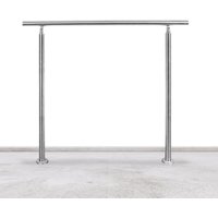 SWANEW Geländer Treppengeländer Ø 42mm Edelstahl Handlauf für Innen und Außen geeignet 80cm mit 0 Querstreben SWANEW Geländer Treppengeländer Ø 42mm Edelstahl Handlauf für Innen und Außen geeignet 80cm mit 0 Querstreben von VINGO