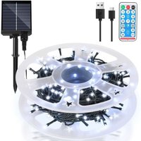 SWANEW Solar Lichterkette Lichtschlauch LED Lichterkette LED Lichtervorhang Party Garten Innen Außen Deko Weihnachtsbeleuchtung 30M 300LEDs Kaltweiß SWANEW Solar Lichterkette Lichtschlauch LED Lichterkette LED Lichtervorhang Party Garten Innen Außen Deko Weihnachtsbeleuchtung 30M 300LEDs Kaltweiß von VINGO