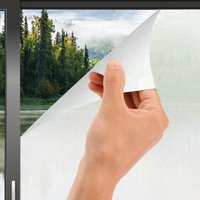 Selbstklebend Sichtschutzfolie Milchglasfolie Matt Fensterfolie 45x200cm - Vingo von VINGO