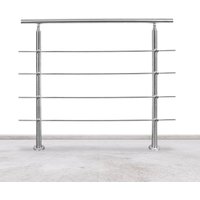 Swanew Geländer Treppengeländer ø 42mm Edelstahl Handlauf für Innen und Außen geeignet 100cm mit 4 Querstreben Swanew Geländer Treppengeländer ø 42mm Edelstahl Handlauf für Innen und Außen geeignet 100cm mit 4 Querstreben von VINGO