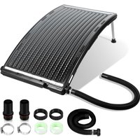 Swanew solarheizung Schlauchanschluss mit 38 mm Durchmesser Fassungsvermögen bis zu 15 Liter Solar Poolheizung 1 Stück 110x69x14cm von VINGO