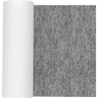 VINGO Filz selbstklebend Filzgleiter Selbstklebend für Stühle und Möbelfüße 50x150cm Grau von VINGO