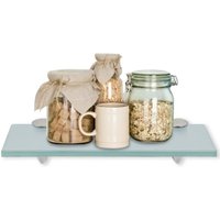 Vingo - Glasablage Glasregal ideal für Bad, Dusche und zur modernen Dekoration mit Halterung aus Edelstahl Milchglas 8mm 40x10 cm Vingo - Glasablage Glasregal ideal für Bad, Dusche und zur modernen Dekoration mit Halterung aus Edelstahl Milchglas 8mm 40x10 cm von VINGO