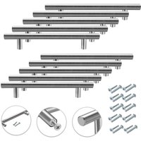 SWANEW Möbelgriffe Schrankgriffe Küche Schrankgriff Bad Küchengriff Büro Türgriff 220x160x10MM 100 Stück von WOLKETON