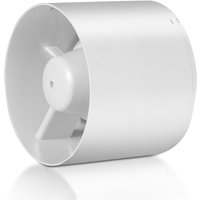 Vingo - Rohrventilator Lüfter Ablüfter Kanallüfter Ventilator Gebläse Lüfter mit Öllager-10cm - Weiß von VINGO