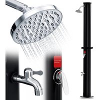 Vingo - swanew Solardusche Gartenduschen Pooldusche 20L Gartendusche Gartenschlauch-Anschluss uv beschtändig von VINGO