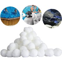 Vingo - 1400g Filter Balls Poolzubehör Filterbälle waschbar für Pool Steinbach Speed Recyclebar von VINGO