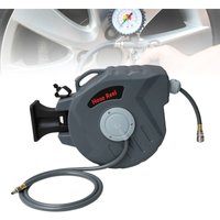 Druckluftschlauch Aufroller automatisch 1/4' Anschluss Schlauchtrommel Wandschlauchhalter Schlauchaufroller 20m - Vingo von VINGO