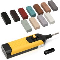 Swanew Fliesen reparaturset, mit 11 farbigen Wachsstangen für Steingut Kacheln Bad Wand und Boden Marmor von VINGO