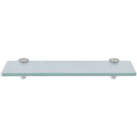 Vingo - Glasablage Glasregal ideal für Bad, Dusche und zur modernen Dekoration mit Halterung aus Edelstahl Milchglas 8mm 50x10 cm Vingo - Glasablage Glasregal ideal für Bad, Dusche und zur modernen Dekoration mit Halterung aus Edelstahl Milchglas 8mm 50x10 cm von VINGO