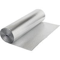 Vingo - swanew Isolierfolie Dach Doppelte Alu-Luftpolsterfolie Aluminium Folien-Blase Dachisolierung 1x10m 3-4mm Vingo - swanew Isolierfolie Dach Doppelte Alu-Luftpolsterfolie Aluminium Folien-Blase Dachisolierung 1x10m 3-4mm von VINGO