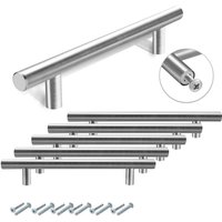 Möbelgriffe Schrankgriff Schublade Modernen Stangengriff Tür 156x96x12MM 50 Stück von VINGO
