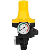 Pumpensteuerung Druckschalter Tiefbrunnen Pumpenschalter Hauswasserwerk Automatik 1.5bar.-6bar gelb ohne Kabel - Vingo von VINGO
