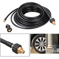 Vingo - swanew Rohrreinigungsschlauch für Hochdruckreiniger 180bar- Rohrreinigungsset Schlauch mit Adapter geeignet für Kärcher K2-K7 10m von VINGO