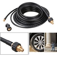 Vingo - swanew Rohrreinigungsschlauch für Hochdruckreiniger 180bar- Rohrreinigungsset Schlauch mit Adapter geeignet für Kärcher K2-K7 10m von VINGO
