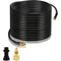 Vingo - swanew Rohrreinigungsschlauch für Hochdruckreiniger 180bar- Rohrreinigungsset Schlauch mit Adapter geeignet für Kärcher K2-K7 20m von VINGO
