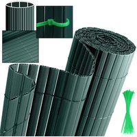 Vingo - swanew Sichtschutzmatte pvc Sichtschutz Garten Sichtschutzzaun Balkon Zaun Windschutz Balkonverkleidung Grün 90x300cm Vingo - swanew Sichtschutzmatte pvc Sichtschutz Garten Sichtschutzzaun Balkon Zaun Windschutz Balkonverkleidung Grün 90x300cm von VINGO