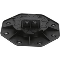 Swanew Stelzenlager 18-30 mm für Terrassendielen Außen aus wpc Holz Höhenverstellbares Kunststoff Unterkonstruktion Terrasse Gartenhaus Komplettset von VINGO
