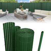 Vingo - swanew pvc Sichtschutzmatte Balkonsichtschutz , Sichtschutzzaun, 90x300cm Grün,Wetterfest Verstärkt Sichtschutz, Dekorativer Kunststoffzaun Vingo - swanew pvc Sichtschutzmatte Balkonsichtschutz , Sichtschutzzaun, 90x300cm Grün,Wetterfest Verstärkt Sichtschutz, Dekorativer Kunststoffzaun von VINGO