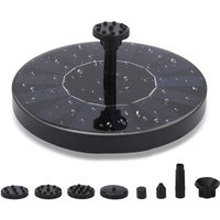 Vingo - swanew SolarPumpe Gartenpumpen Springbrunnen Schwimmender Terrasse Fisch-Behälter Teich 1.5 w Pumpe von VINGO