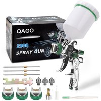 Vingo - swanew hvlp Lackierpistole mit 3xDüse Sprühflasche 600ml Malerpistole 140L/min 0.35Mpa Vingo - swanew hvlp Lackierpistole mit 3xDüse Sprühflasche 600ml Malerpistole 140L/min 0.35Mpa von VINGO