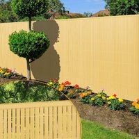 Vingo - swanew pvc Sichtschutzmatte Balkonsichtschutz , Sichtschutzzaun, 90x300cm Bambus,Wetterfest Verstärkt Sichtschutz, Dekorativer Kunststoffzaun Vingo - swanew pvc Sichtschutzmatte Balkonsichtschutz , Sichtschutzzaun, 90x300cm Bambus,Wetterfest Verstärkt Sichtschutz, Dekorativer Kunststoffzaun von VINGO