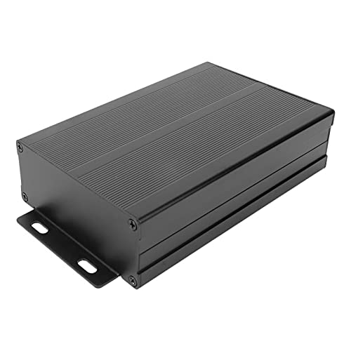 Gute Wärmeableitung Aluminium-Projektbox, 1,25-1,5 mm Schallwanddicke DIY Aluminium-Kühlgehäuse, Leistungsverstärker zur Wärmeableitung von VINGVO