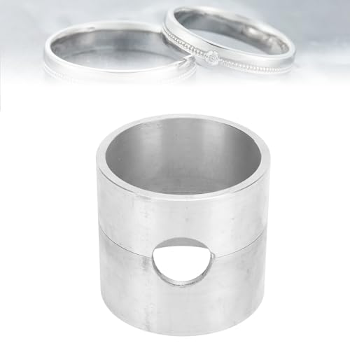 Sandguss-Sandkasten, Aluminiumlegierung, Delfter Ton-Gussformen, Kleine DIY-Metallschmuckgussform, Hochtemperatur-Schmuckringguss-Sandkasten-Schmelztiegel für Schmuckhersteller von VINGVO