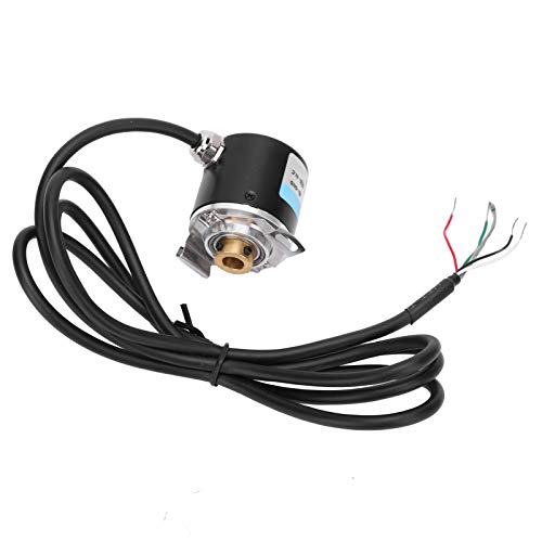 VINGVO Hohlwellen-Encoder, langlebiger, kompakter, starker, Kleiner 30-kHz-AB-2-Phasen-Encoder, praktischer DC5-24V für E38H6G5-100B / 200B / 360B / 400B / 500B /(200B) von VINGVO