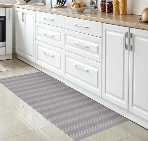 VINILIKO, Angelina Vinylteppich, Bedruckt, PVC, rutschfest, für Küche oder Wohnzimmer, waschbar, 80 x 300 cm VINILIKO, Angelina Vinylteppich, Bedruckt, PVC, rutschfest, für Küche oder Wohnzimmer, waschbar, 80 x 300 cm von VINILIKO