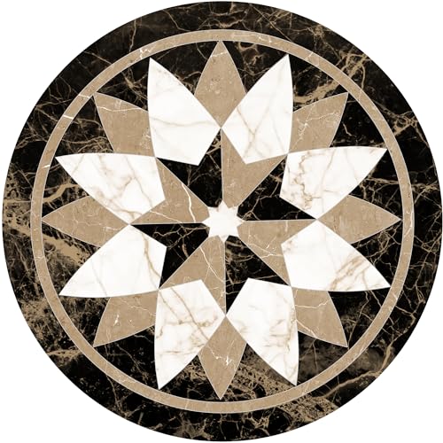 VINILIKO, Vinylteppich, Kompass Rose [Diam] 150 cm von VINILIKO