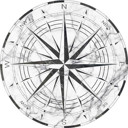 VINILIKO, Vinylteppich Compass Star [Diam] 150 cm von VINILIKO