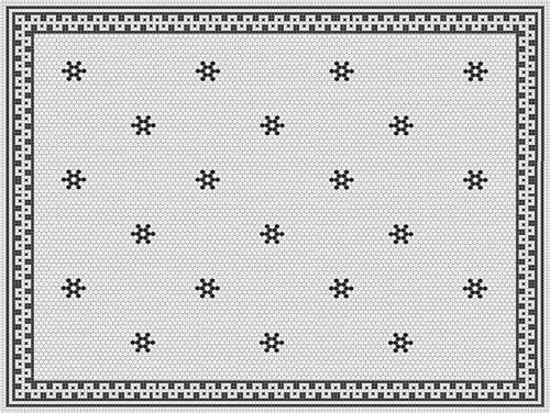 VINILIKO Design Vinylteppich Bonnie, 100 x 133 cm, rutschfest, wasserdicht, waschbar, verschiedene Größen, Vinyl-Teppich, Wohnzimmer, Küche VINILIKO Design Vinylteppich Bonnie, 100 x 133 cm, rutschfest, wasserdicht, waschbar, verschiedene Größen, Vinyl-Teppich, Wohnzimmer, Küche von VINILIKO