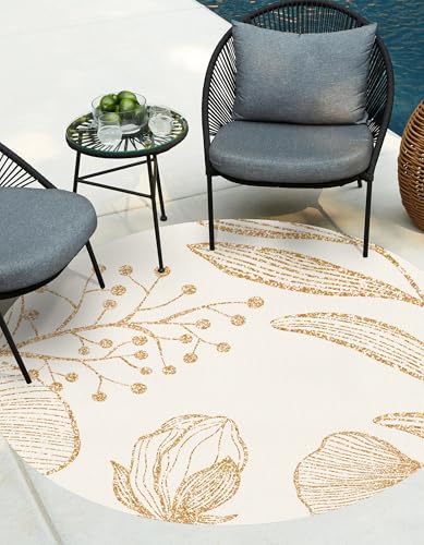 VINILIKO Teppich, Vinyl, Mehrfarbig, Durchmesser 150 cm VINILIKO Teppich, Vinyl, Mehrfarbig, Durchmesser 150 cm von VINILIKO