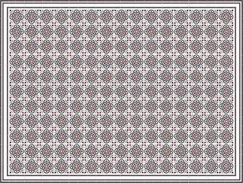 Viniliko Concret Red Vinylteppich, Mehrfarbig, 200 x 266 cm Viniliko Concret Red Vinylteppich, Mehrfarbig, 200 x 266 cm von VINILIKO